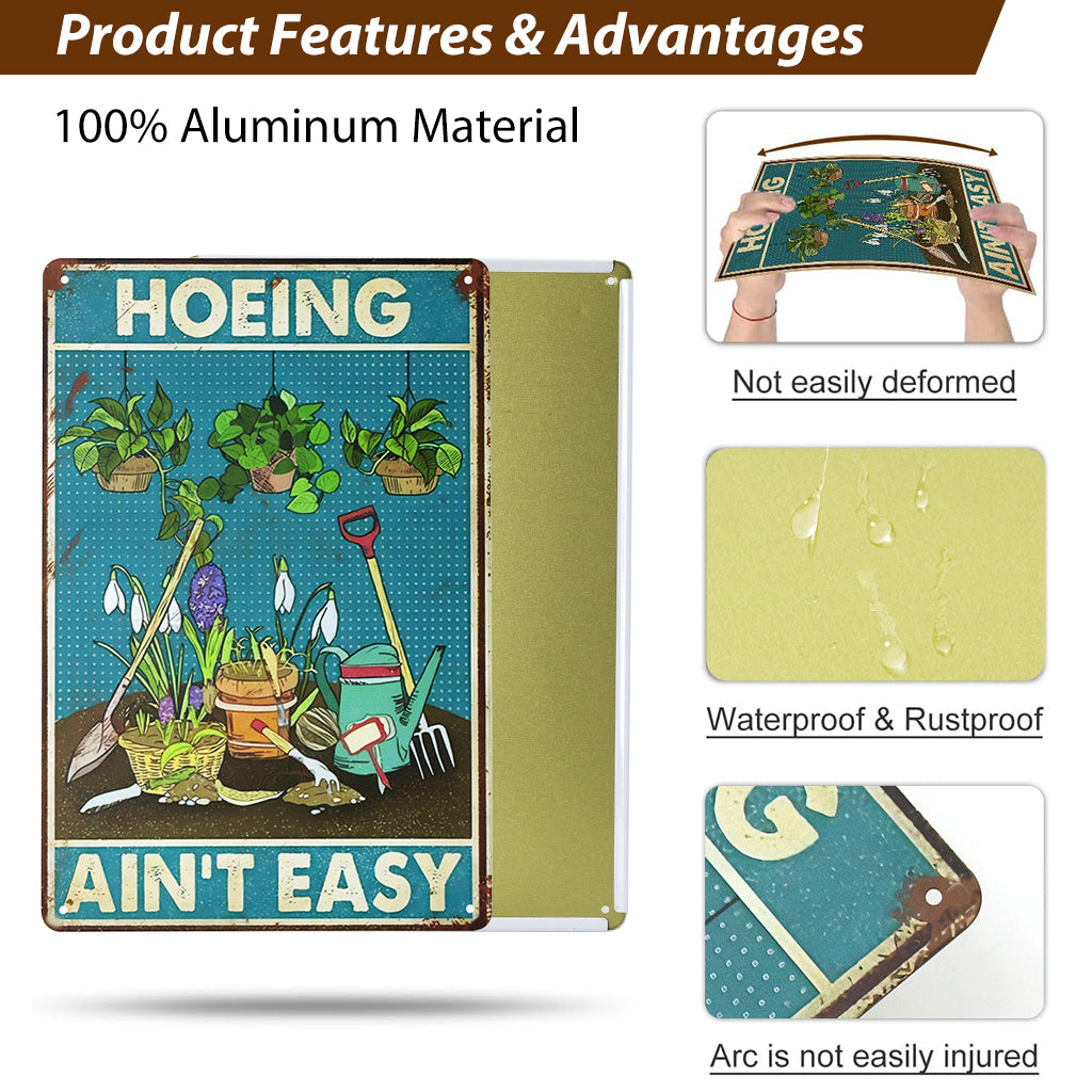 HASTHIP Funny Home Garden Sign - Metal Garden Tin Sign - Garden Wall Decor Items - Retro Poster Wall Hanging Decoration - Gardening Gifts for Plant Lovers - Garden Greenhouse Accessories (20x30 CM) HASTHIP Funny Home Garden Sign - Metal Garden Tin Sign - Garden Wall Decor Items - Retro Poster Wall Hanging Decoration - Gardening Gifts for Plant Lovers - Garden Greenhouse Accessories (20x30 CM)